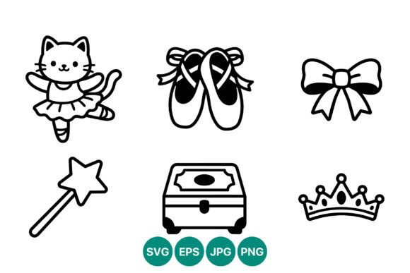 Cat Ballerina Ballet Shoes Crown Vector: A Practical Evaluation for Designers