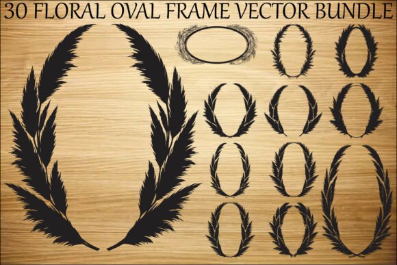 Floral Oval Frame SVG Bundle: A Comprehensive Guide