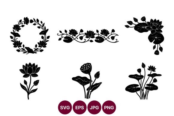 Floral Silhouette Set with Wreath: A Practical Evaluation