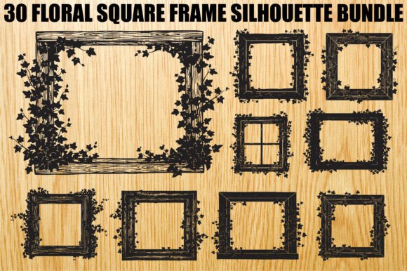 Floral Square Frame SVG Bundle: A Comprehensive Guide for Creators