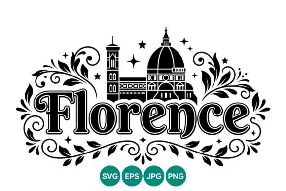 Florence Cathedral Silhouette Vector: A Timeless Design Asset for Modern Creators