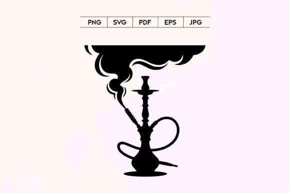 Hookah Smoke Silhouette Design Guide