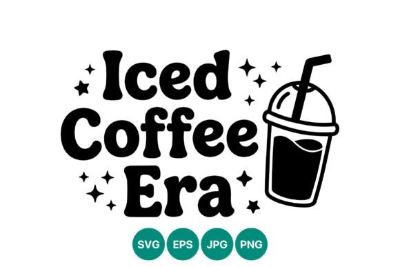 Iced Coffee Era Retro Black Lettering: A Design Evaluation