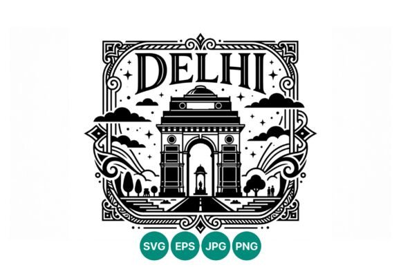 India Gate Delhi Vector Art: A Definitive Guide to High-Contrast Monochrome Illustrations