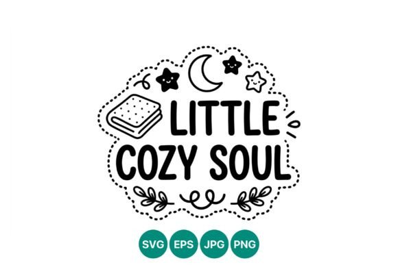 Little Cozy Soul Hand Drawn Line Art
