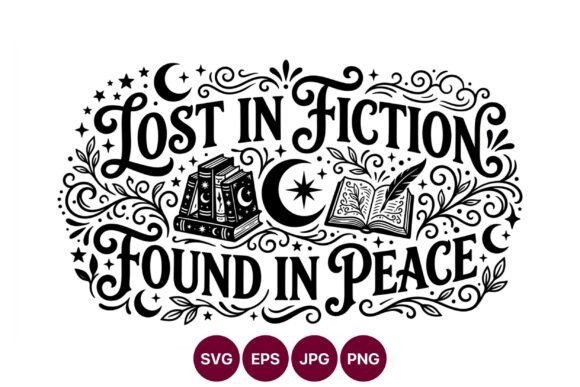 Lost in Fiction Found in Peace Hand Design