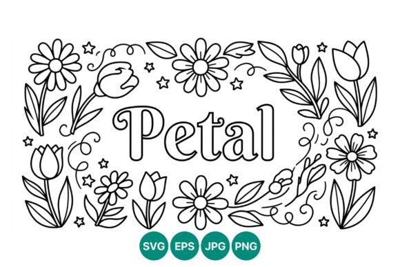 Mastering the Elegance of Floral Frame Petal Line Art