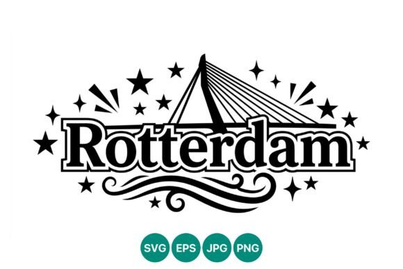 Rotterdam Bridge Lettering Vector: A Practical Asset for Creative Workflows