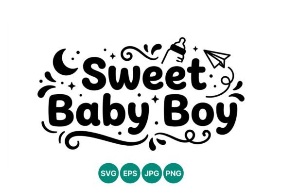 Sweet Baby Boy Lettering Vector: A Practical Design Asset Review