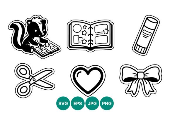 Unlocking Creative Potential with Skunk Scrapbooking Craft Icons