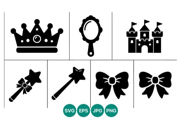 Unlocking Fairy Tale Design: The Power of the Princess Crown Castle and Wand Vector Set