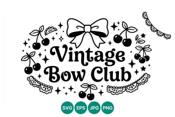 Vintage Bow Club Black White Vector: A Practical Evaluation