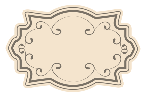 Wedding Label Design: Craft Paper Decora